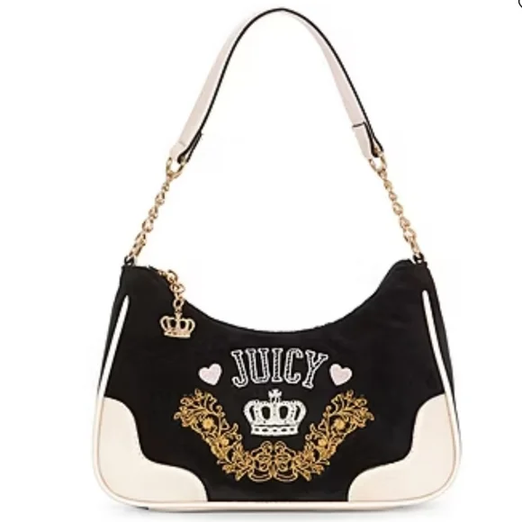 Juicy Couture Liquorice Shoulder Bag - Picture 1 of 13
